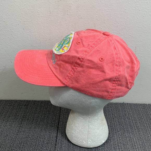 Gulf Shores Alabama Baseball Hat Womens OSFA Pink Strapback Cap Marco Destin - Picture 6 of 13